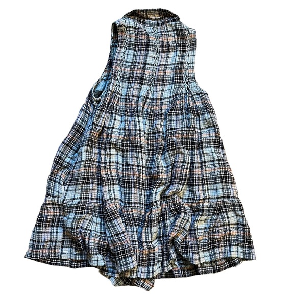 Free People preppy halter plaid romper size small - Picture 5 of 10